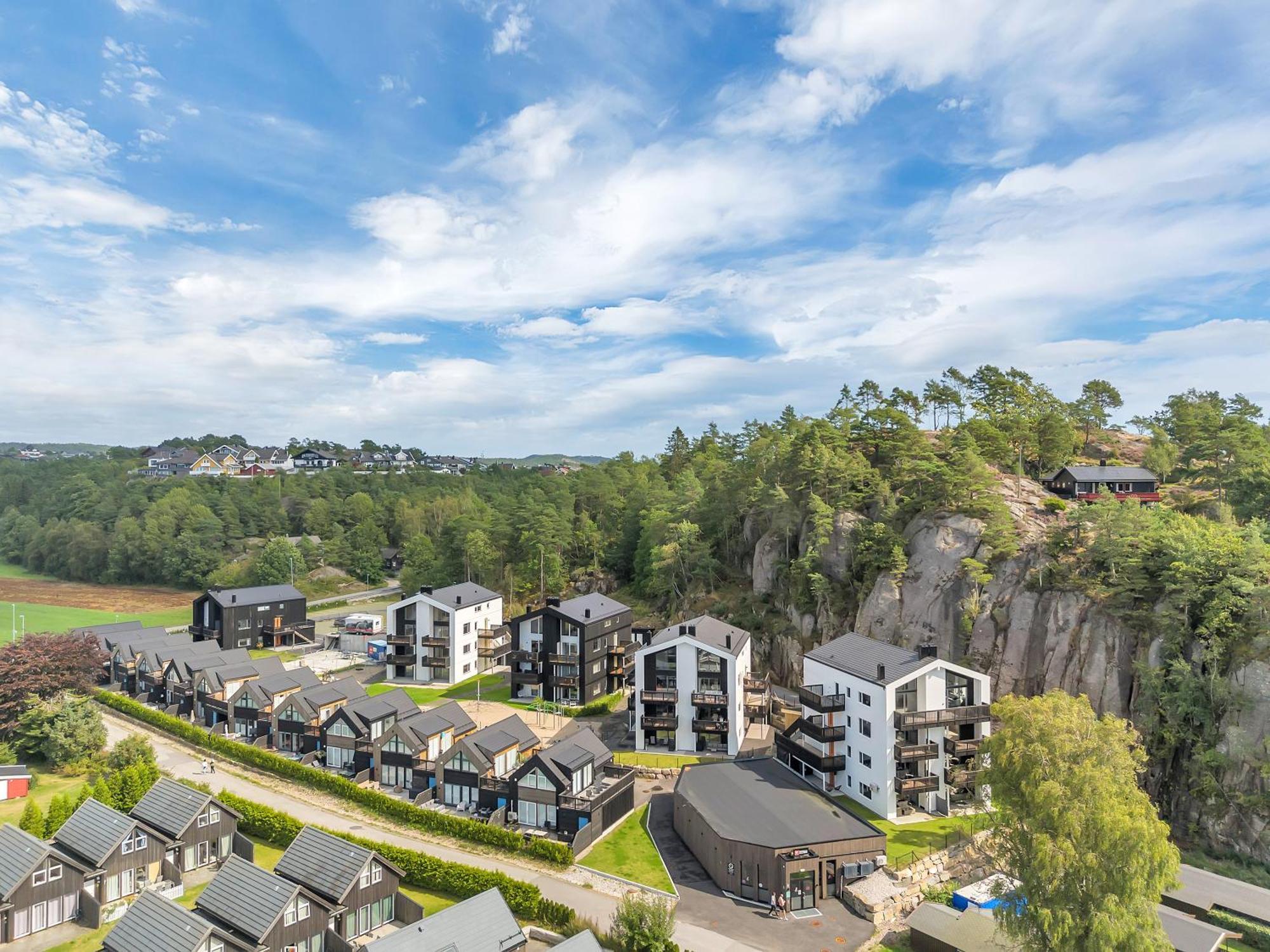 Top Floor Apartment Arossanden 5 A Kristiansand Esterno foto